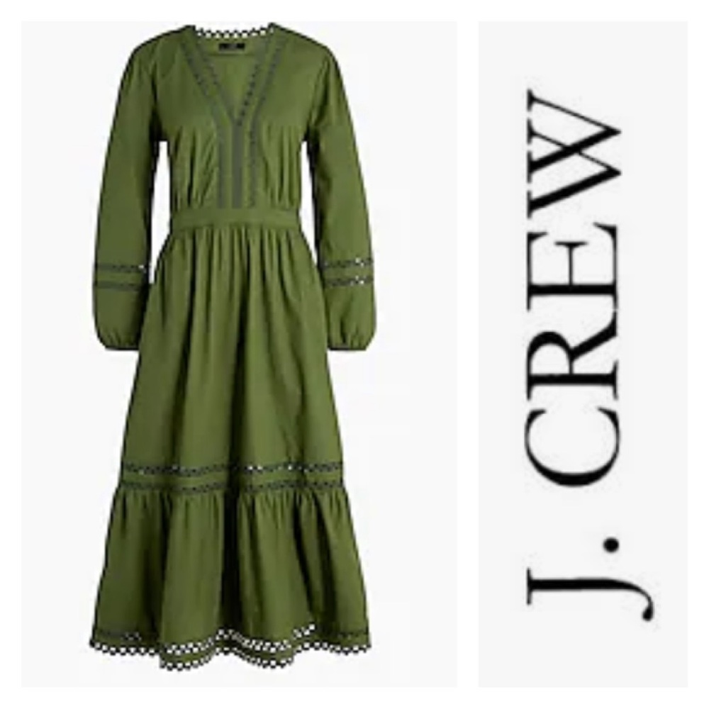 J. Crew Cotton Poplin Dress